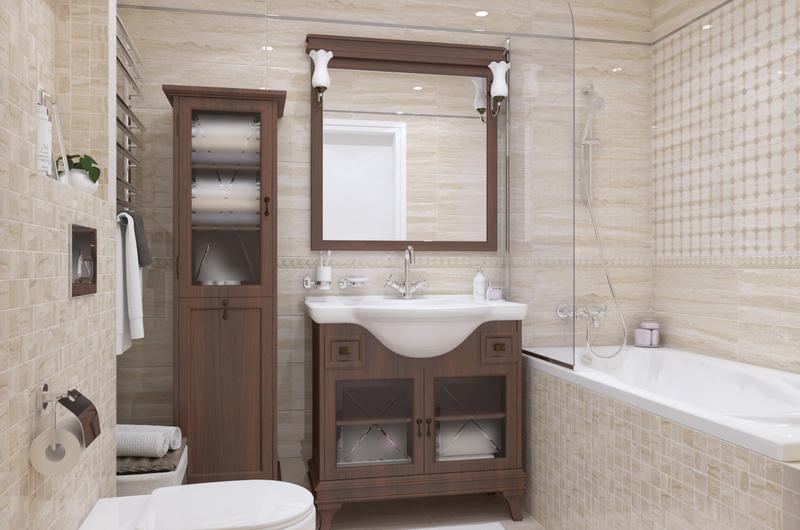 Glossy beige
