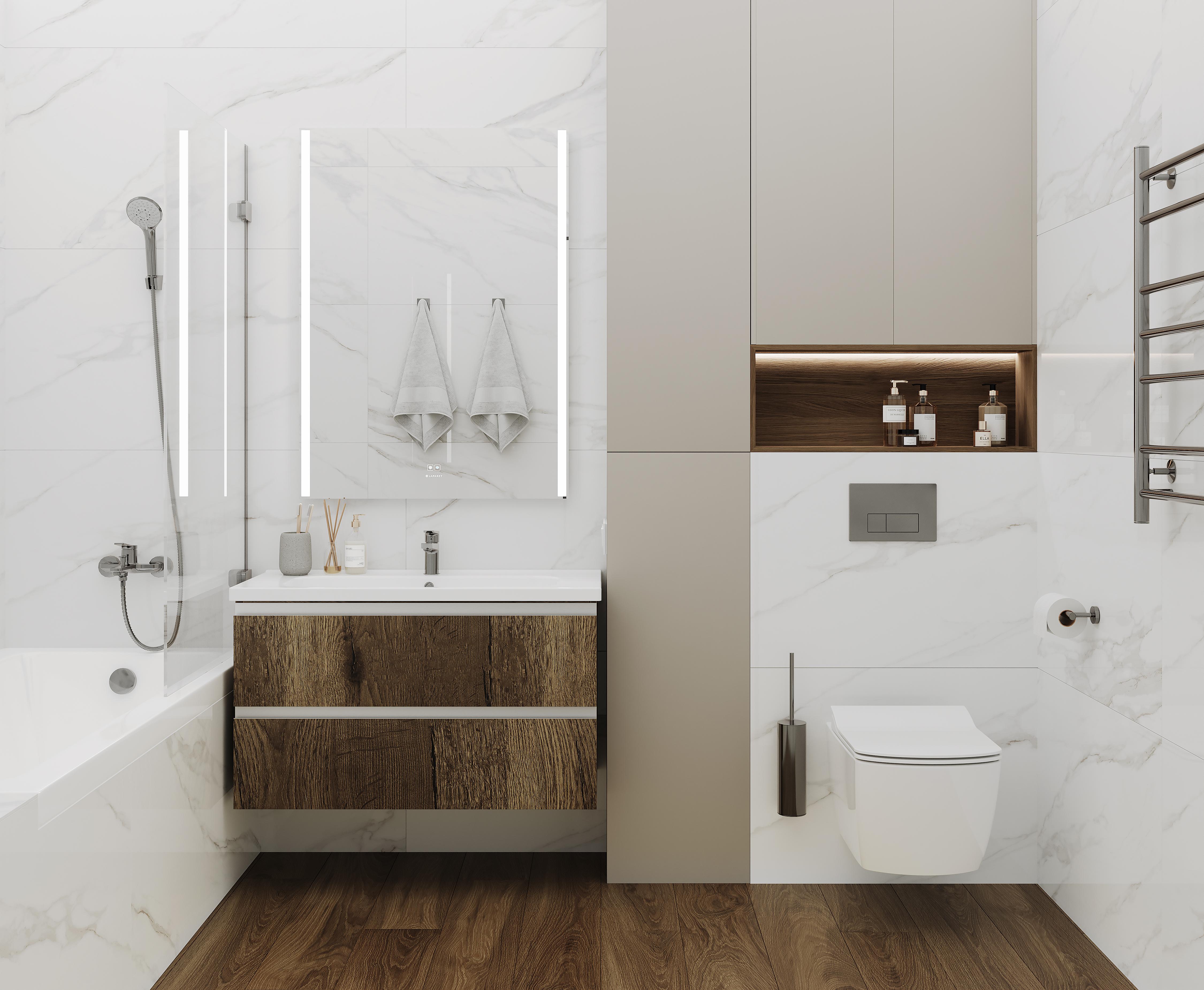 Calacatta Superior. Новые тенденции в интерьерном дизайне: встречаем новинки керамогранита с текстурой белого мрамора Калакатта (Calacatta) от бренда CERADIM by LAPARET.